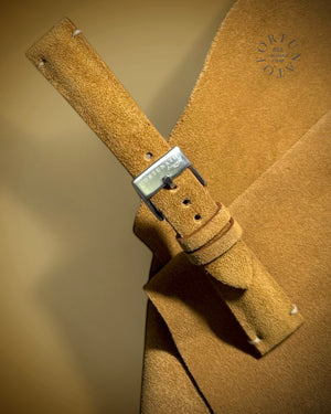 Genuine Italian Suede Leather Strap