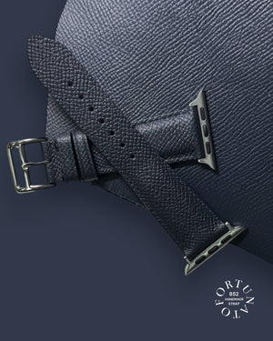 Blue Epsom Leather Strap