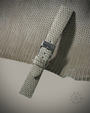 Grey genuine Lizard strap