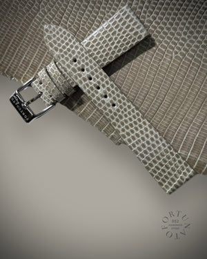 Grey genuine Lizard strap