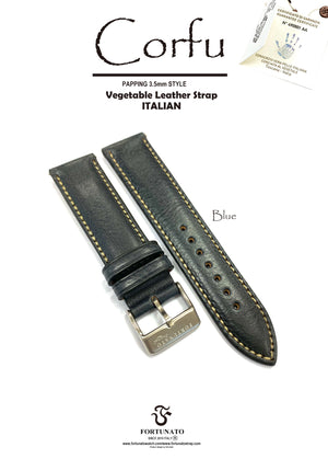 Italy Corfu leather strap " Padding 3.5mm style"