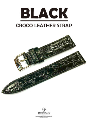 Genuine Croco Strap (Hand Stitching / 2.8mm Flat Padding style)