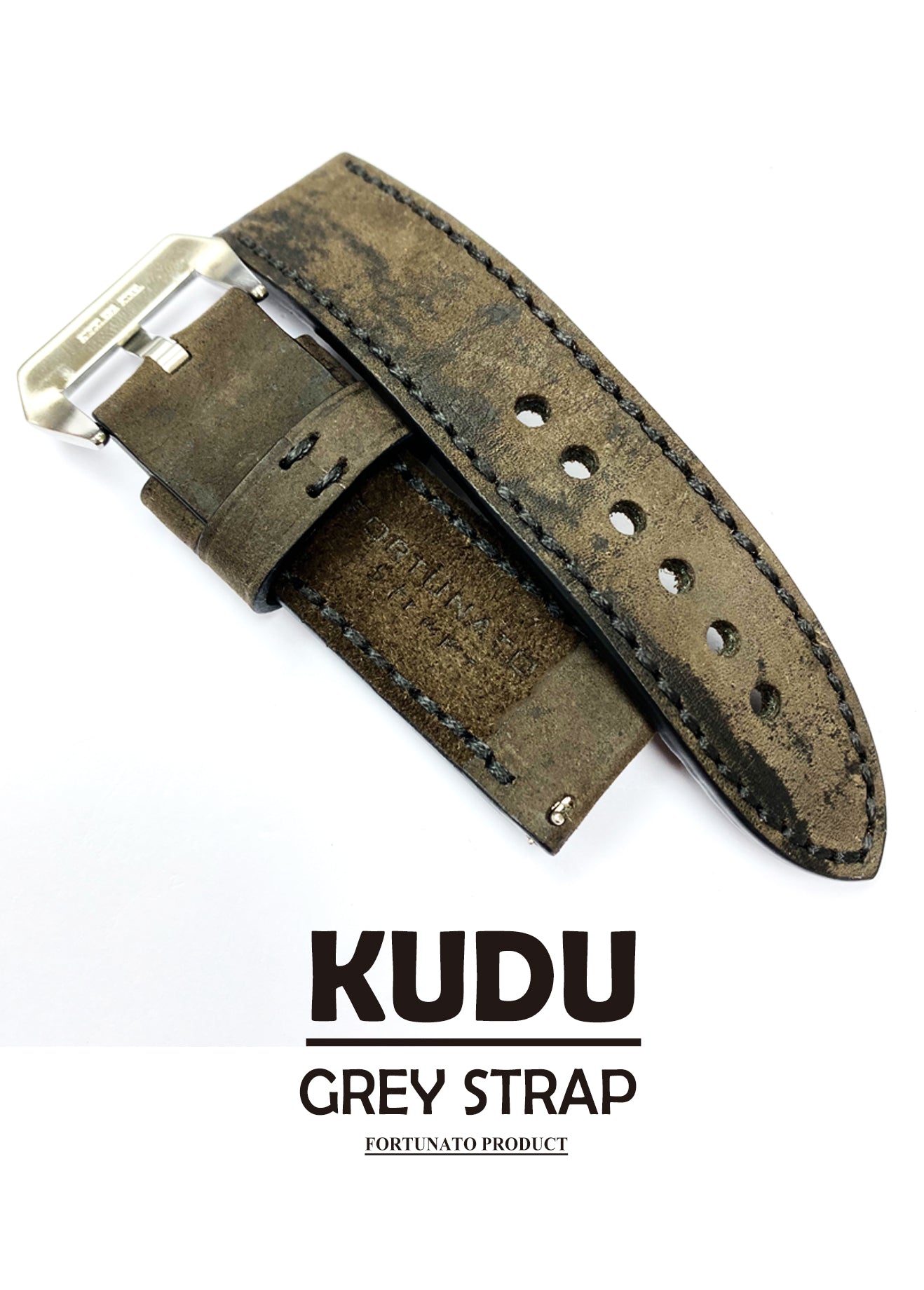Tudor Black Bay Replacement Vintage Strap Kudu Leather Collection -  FORTUNATO Shop