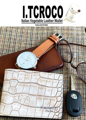 Wallet -"Luxury Italian vegetable Leather"