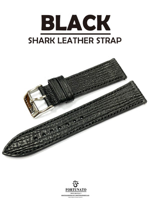 Genuine Shark Strap (Hand Stitching/ 2.8mm Flat Padding style)