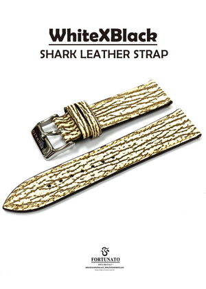 Genuine Shark Strap (Hand Stitching/ 2.8mm Flat Padding style)