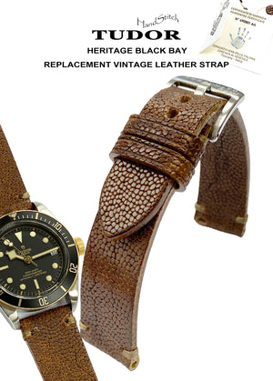 Tudor Black bay watch vintage strap " Vintage"collection